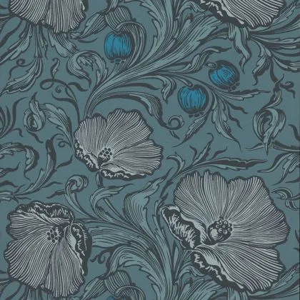 Poppy Trail wallpaper by Little Greene