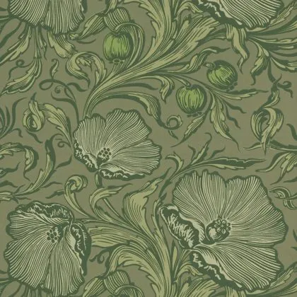 Poppy Trail wallpaper by Little Greene