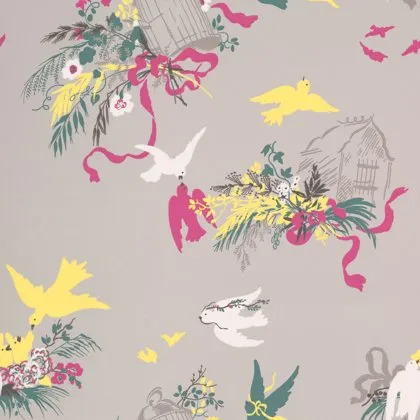 Volières wallpaper by Little Greene