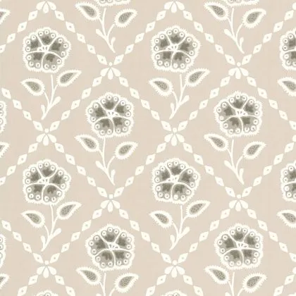 Whitehall wallpaper in Pebble