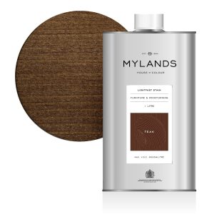 Light fast stain teak