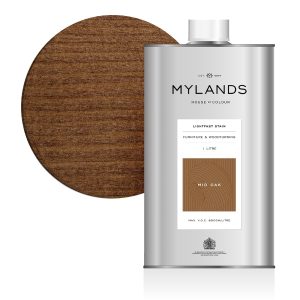 Light fast stain mid oak