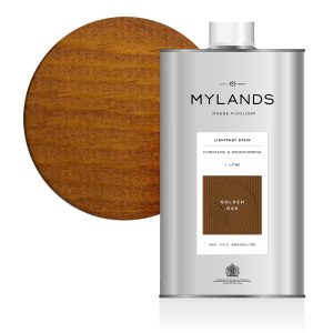 Light fast stain brown oak