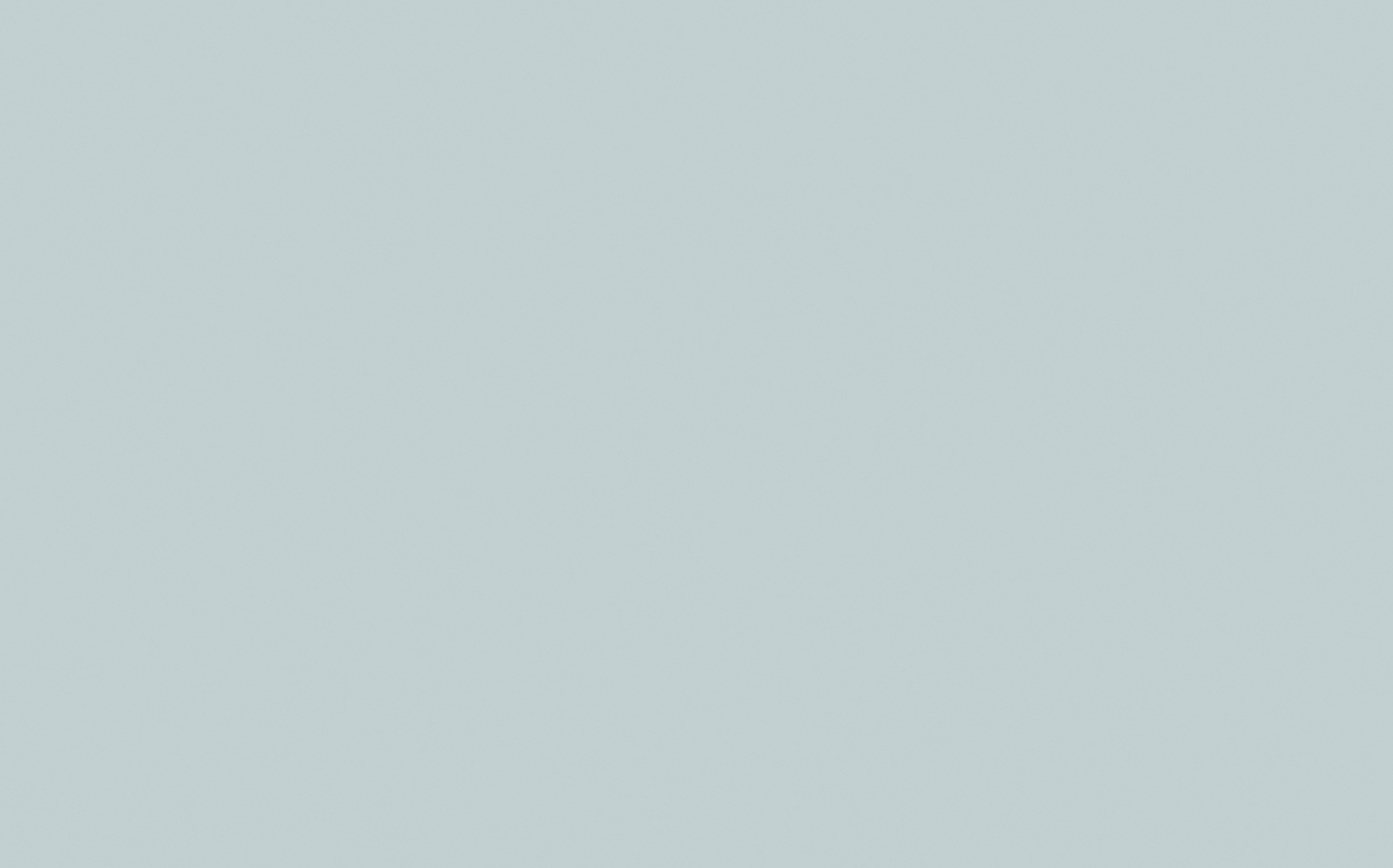 Bone China Blue - Faint 325