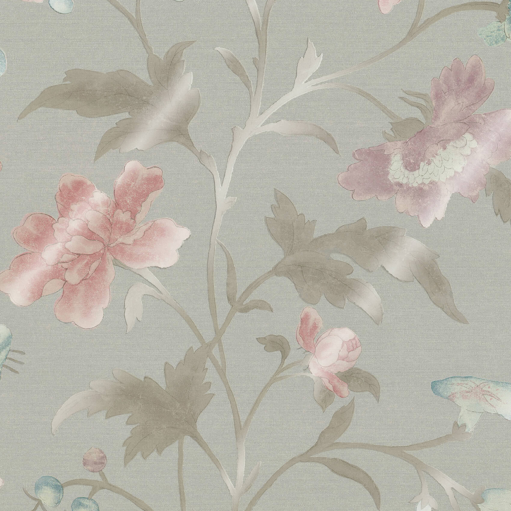 China Rose - French Grey Lustre