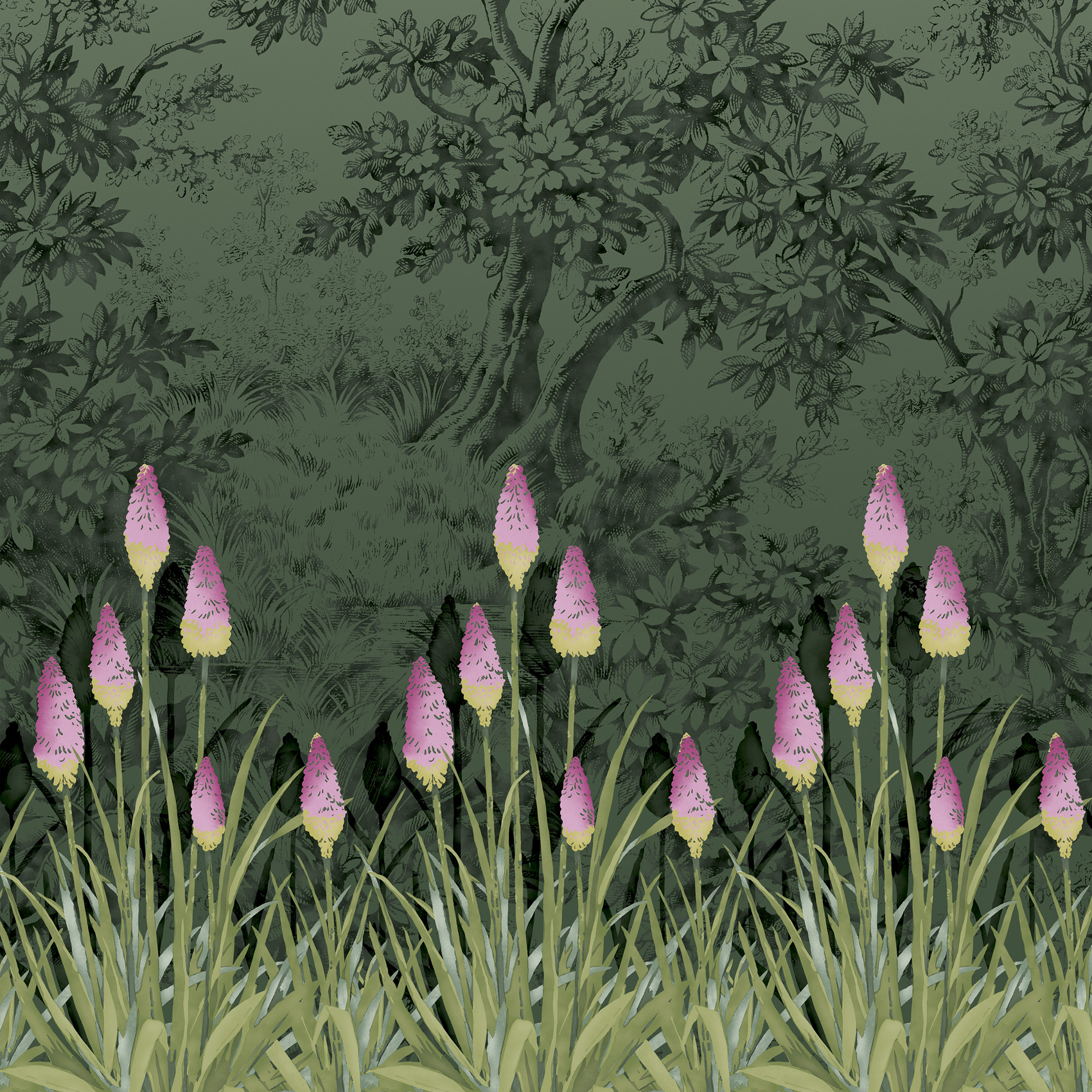 Upper Brook Street - Night Garden